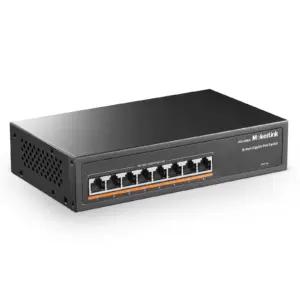 MokerLink 8 Gigabit PoE arvutid ja tarvikud – toote esivaade