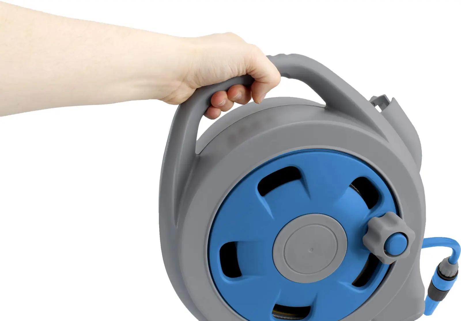 BRUNNER plastikust aiahoolduse trummel 15 m vooliku jaoks – pilt 6