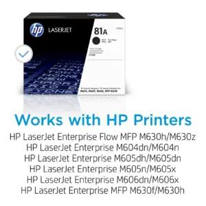 HP CF281A tooner – detailne lähivaade