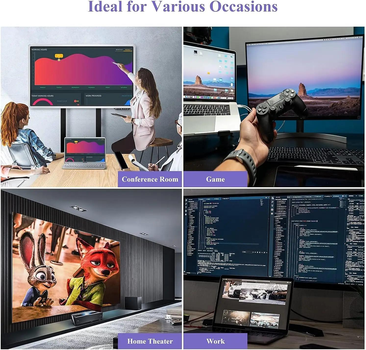 WAVLINK vastupidav USB kuni Dual‑HDMI adapter kahe monitori jaoks – pilt 7