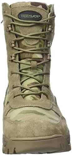 Mil-Tec nahk-sünteetika taktikalised saapad Multicam, mugavus – detailne vaade