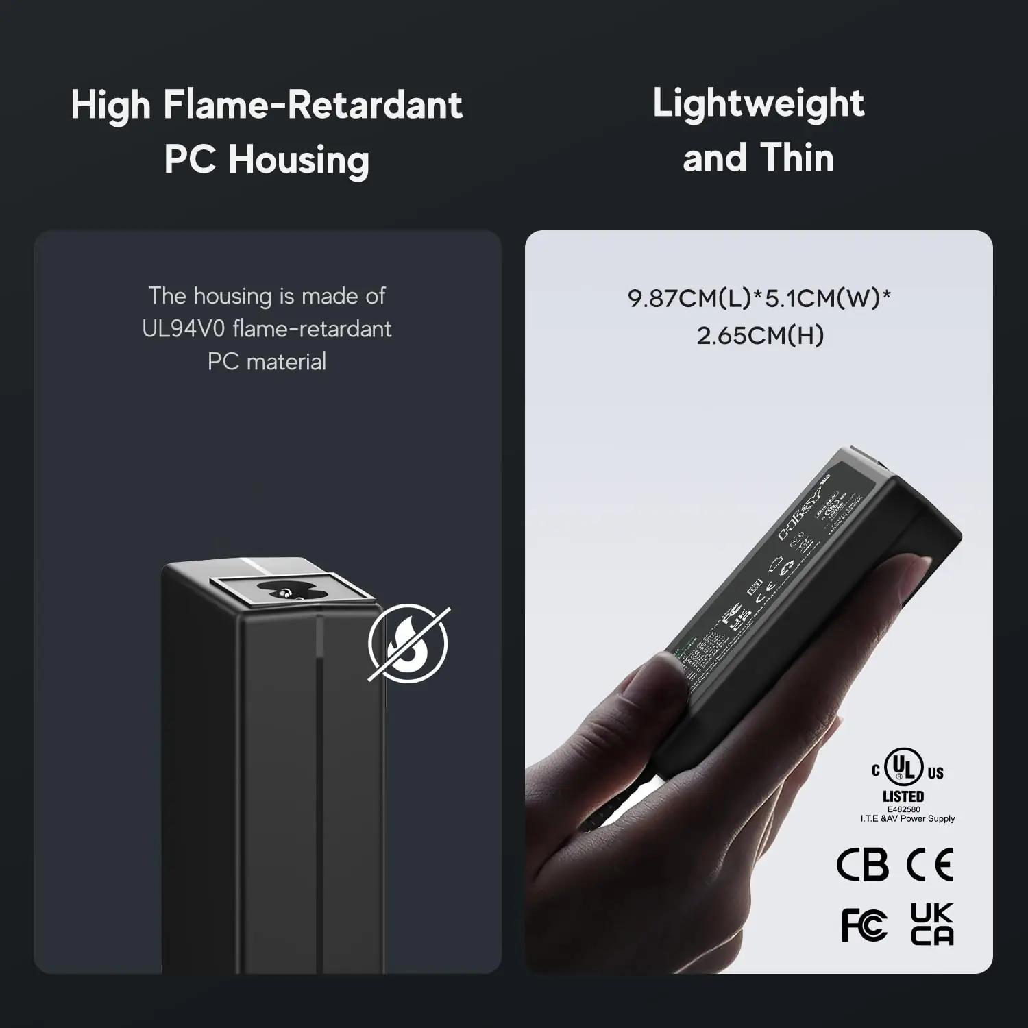 HKY USB-C laadija 65W/45W – kompaktne ja usaldusväärne toide – pilt 7
