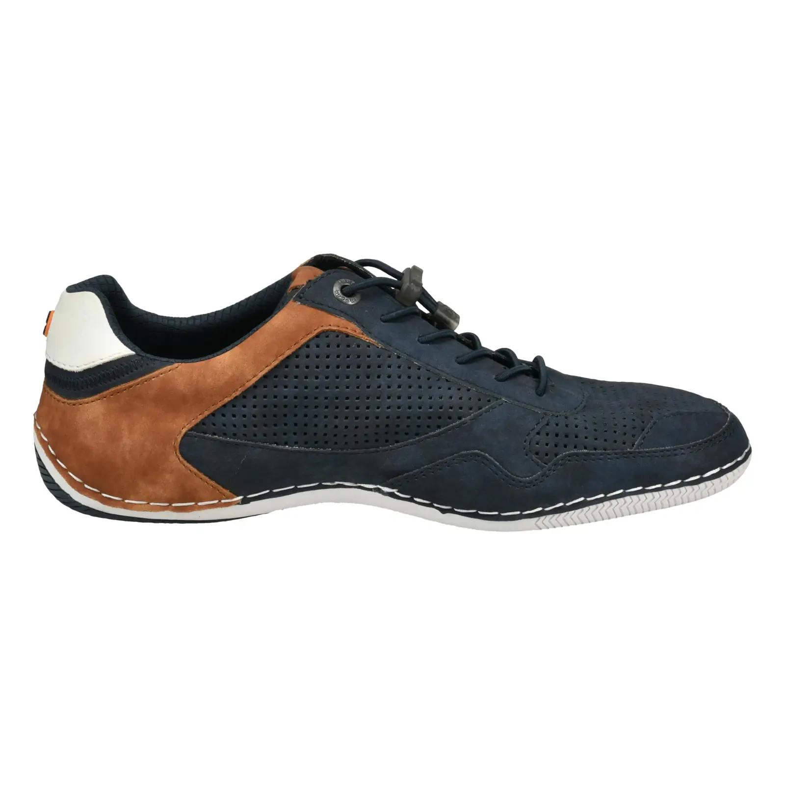 bugatti meeste klassikalised sinised loafer‑mokassiinid – kasutusnäide