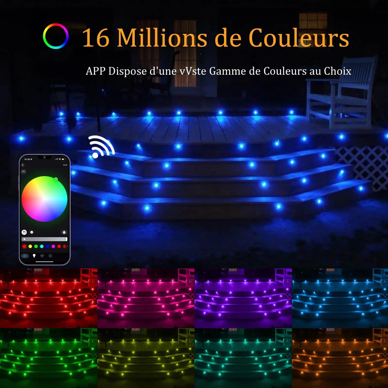 GEYUEYA Home veekindel väli-RGB ripats charm terrassile – kasutusnäide