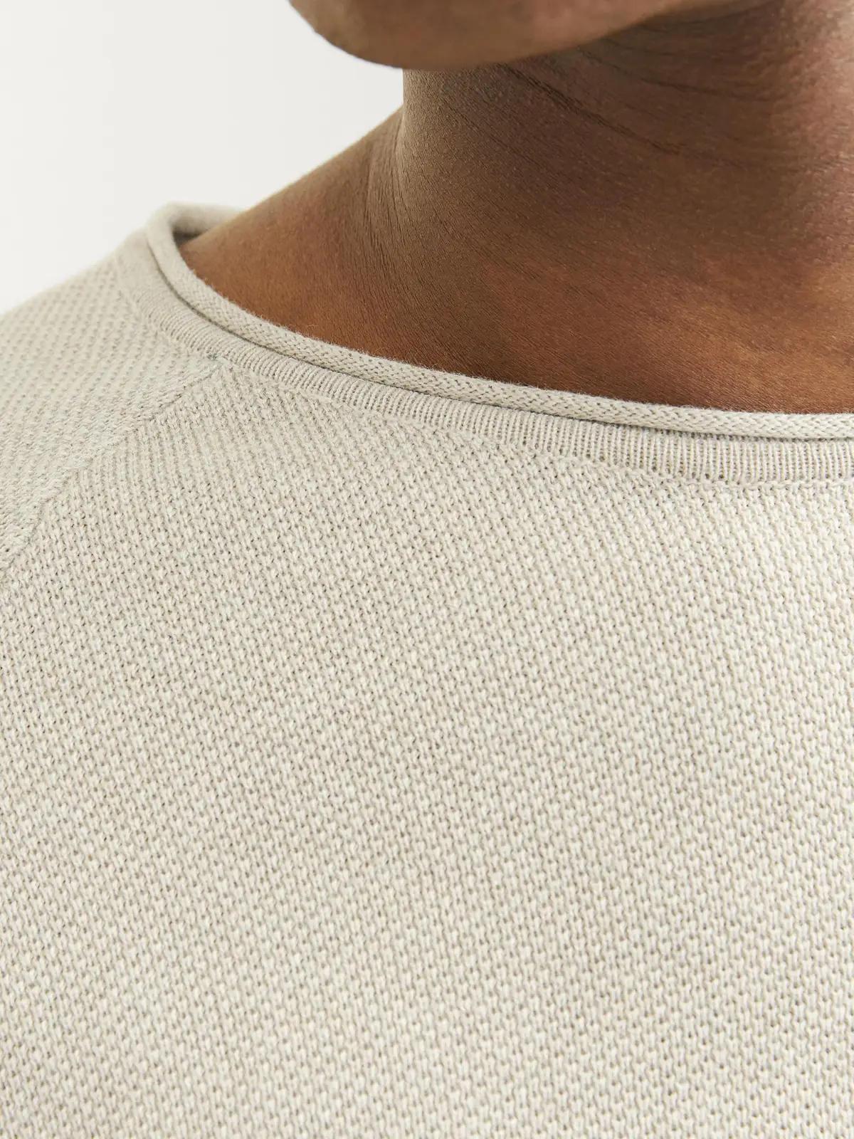 JACK & JONES puuvillane struktuurne kampsun – mugav igapäevaks – pilt 7