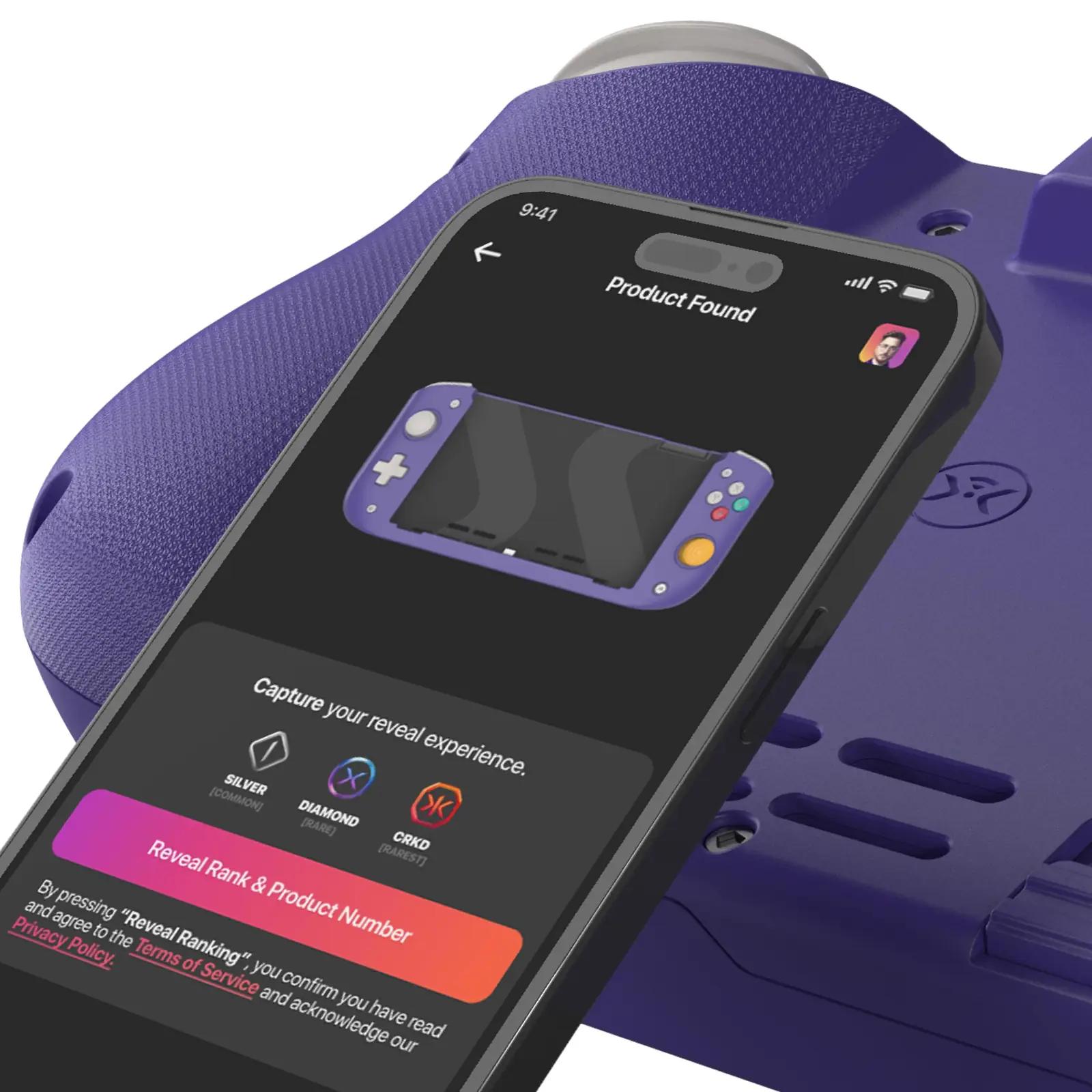 CRKD stiilne Nitro Deck – professionaalne Switch käsikontroller – lisavaade