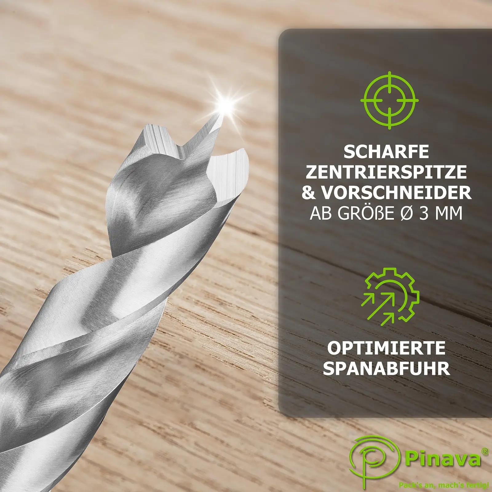 Pinava HSS-G puuruikomplekt 1–13 mm — täpne ja vastupidav – kasutusnäide