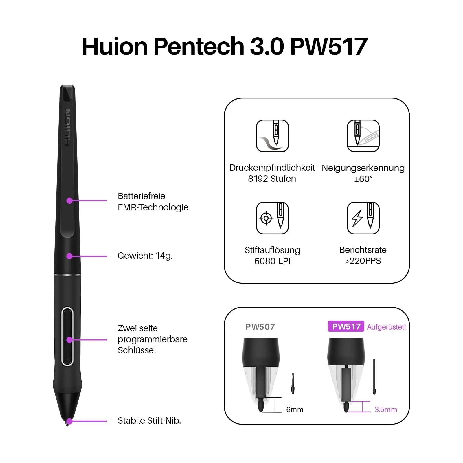HUION Kamvas 16: 15,6″ täislaminev kunstnikele ja disaineritele – pakend ja tarvikud