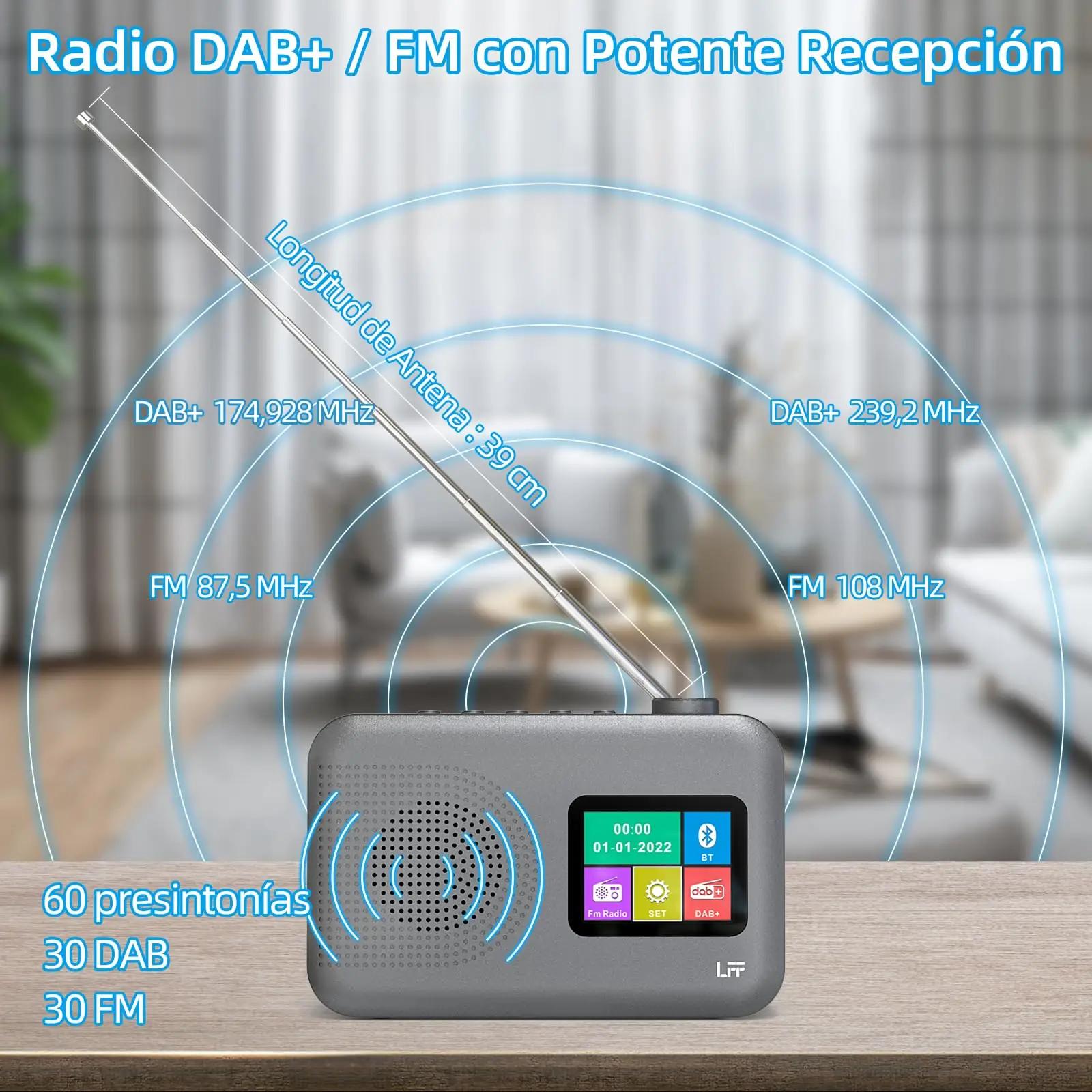 LFF klassikaline ABS-raamiga köögiraadio DAB+ ja Bluetoothiga – lisavaade