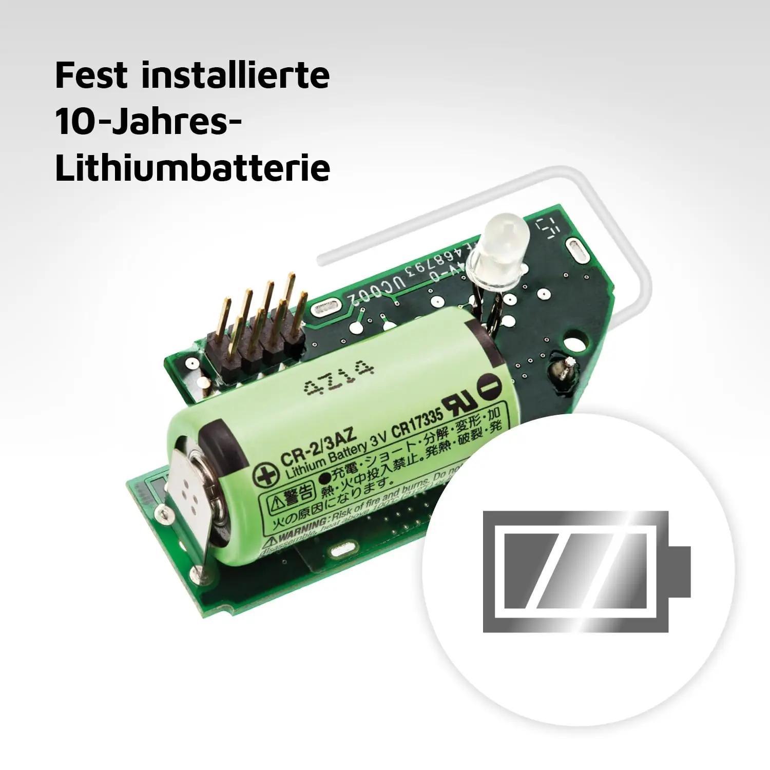 Ei Electronics turvaline lisamoodul 10a akuga – detailne vaade