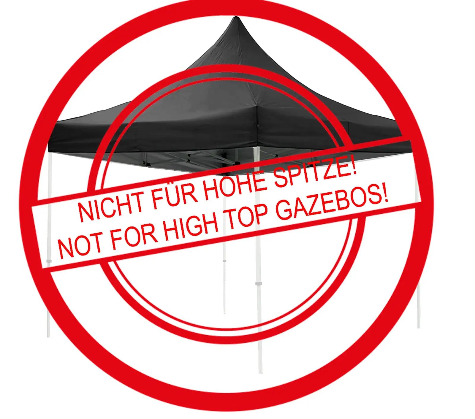 QUICK STAR selge PVC kattega 3×3 m pavillonile — veekindel kaitse – pilt 7