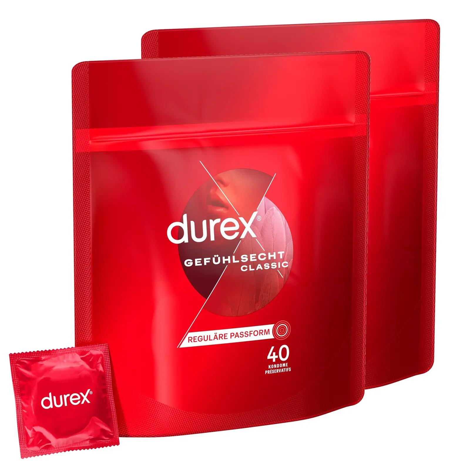 Durex klassikalised latekskondoomid – mugav ja õrn tunne