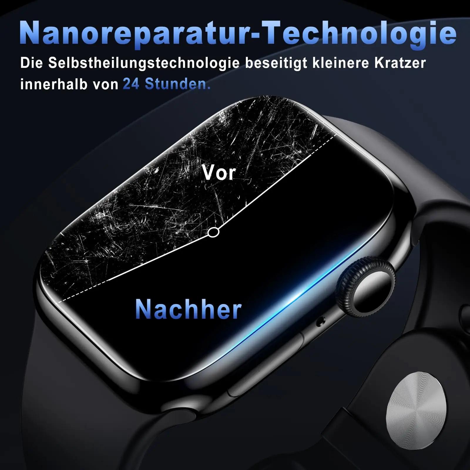 UM UNIQUEME kaitsekile Apple Watch 46 mm – pehme TPU – pakend ja tarvikud