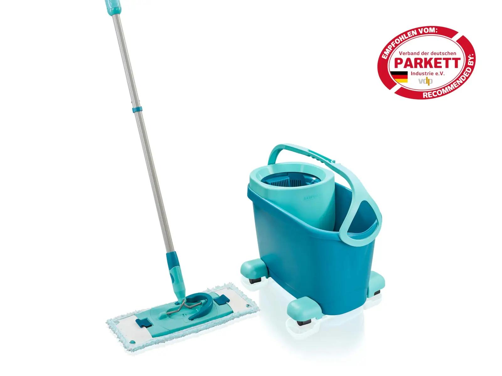 Leifheit puhastusmop Set CLEAN Twist M — pehme parketihooldus – detailne vaade