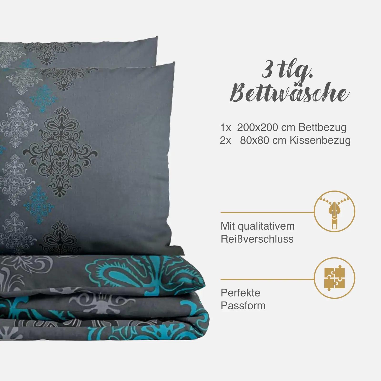 Class Home Collection puuvillane voodipesu 200×200 — pehme – pilt 7