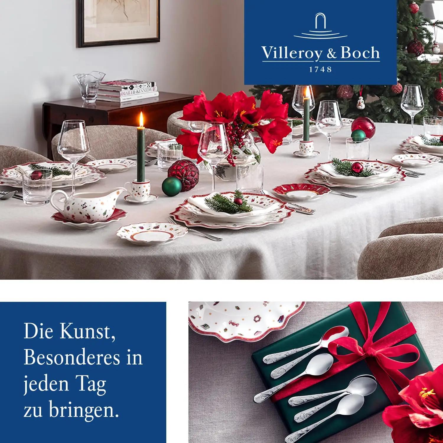 Villeroy & Boch portselanist jõulukuuse muusikaripats 33 cm – pilt 6