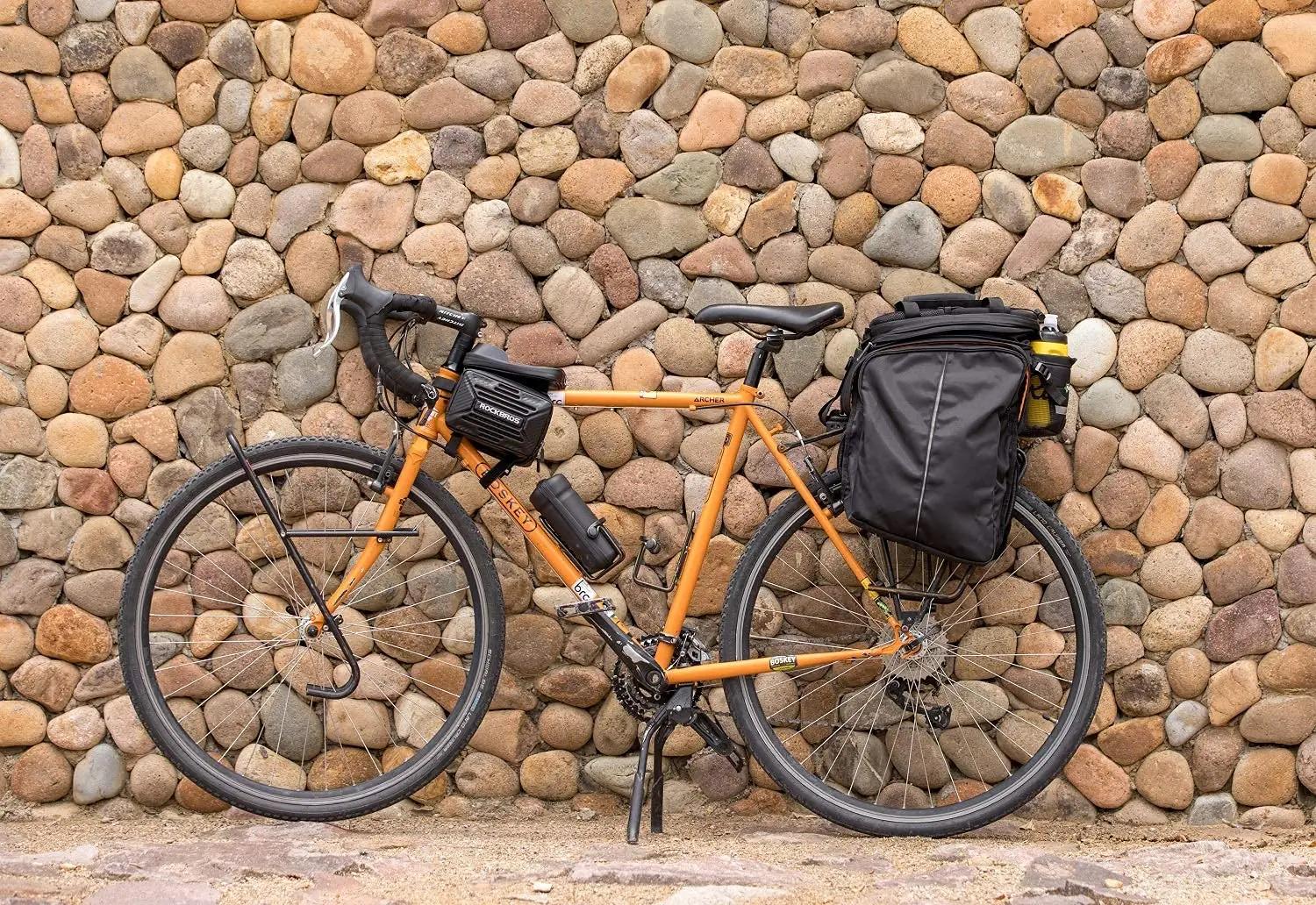 ROCKBROS veekindel rattakott 17–35L – mugav transport – pilt 8