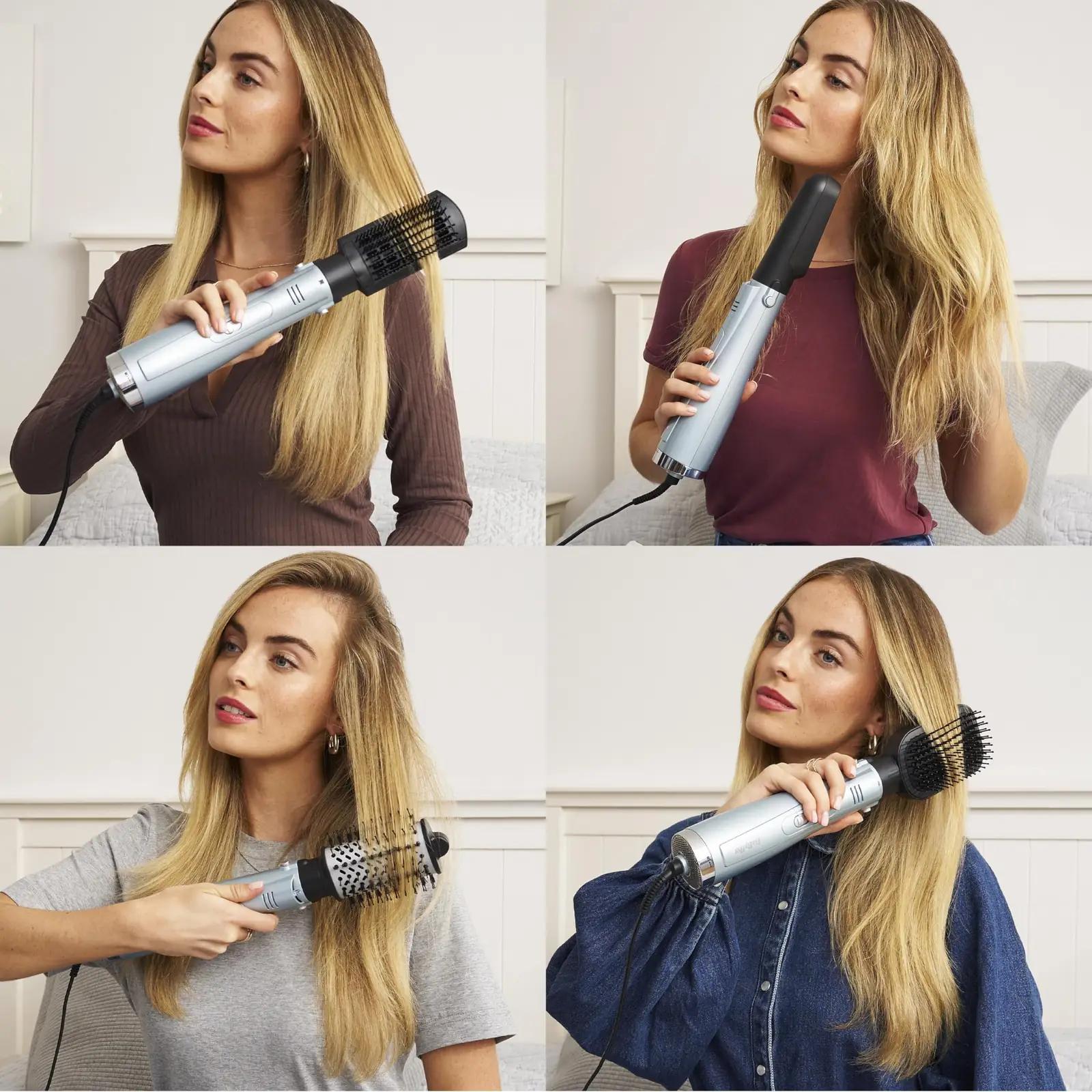 BaByliss keramične warmluftbürste – siidine soeng kiiresti – kasutusnäide
