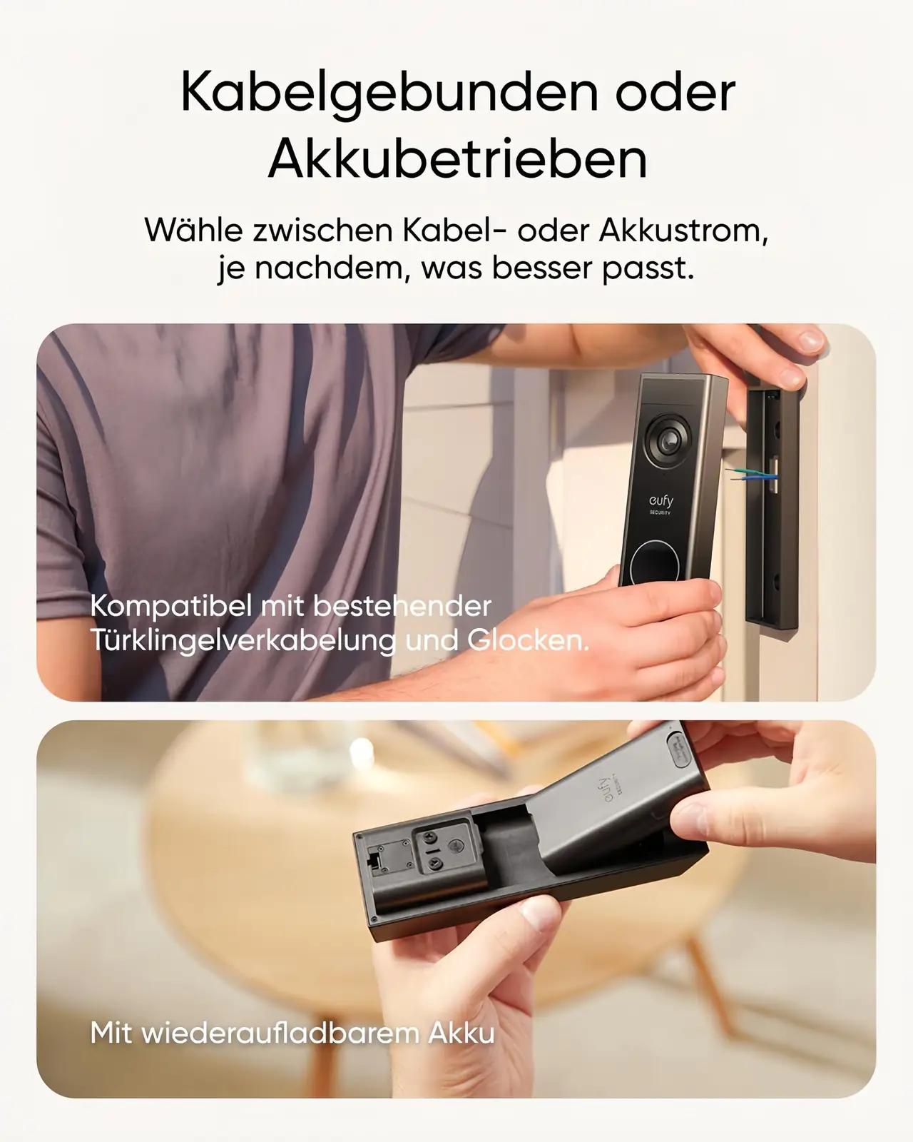 eufy Security metallist video-uksekell E340 – lisavaade