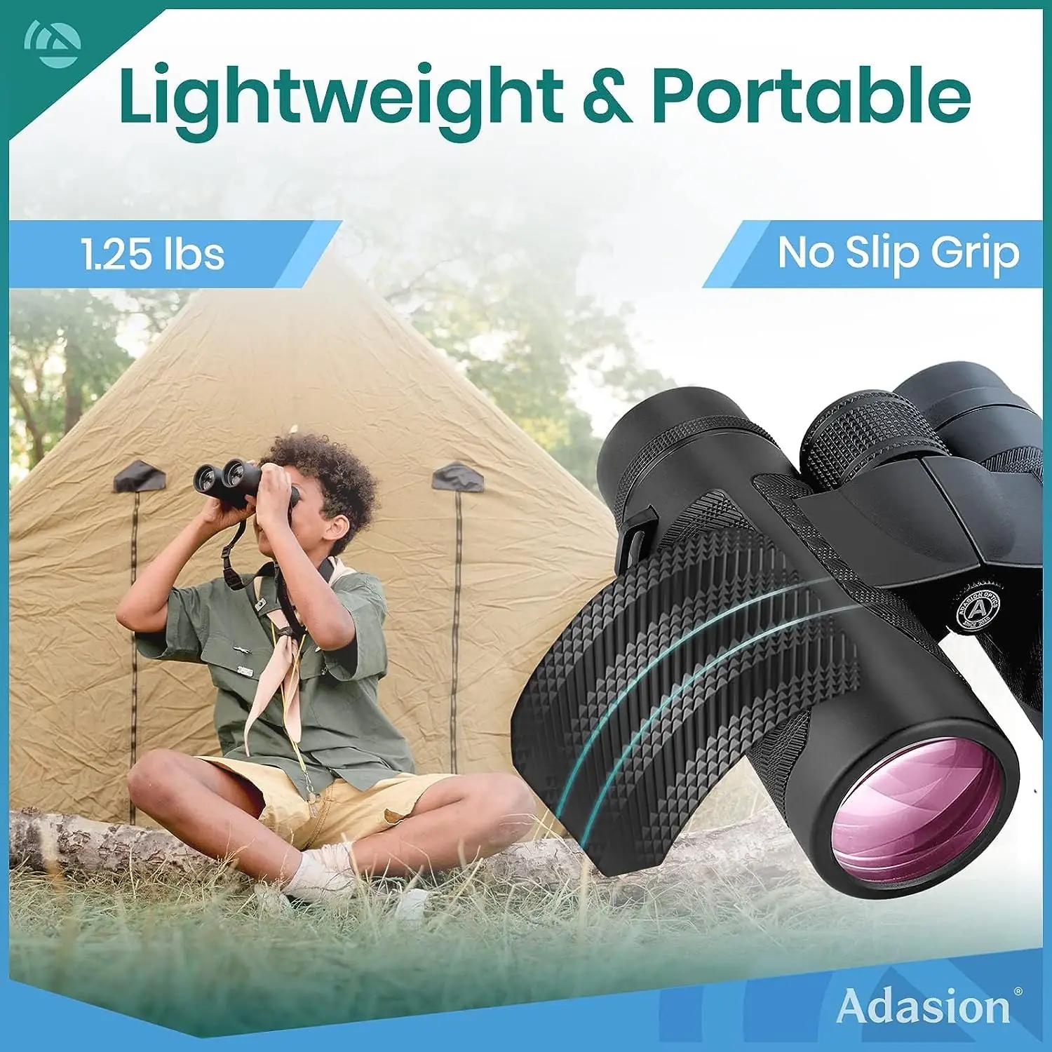 Adasion kerge veekindel binokkel 12×42 reisiks ja looduses – pilt 7