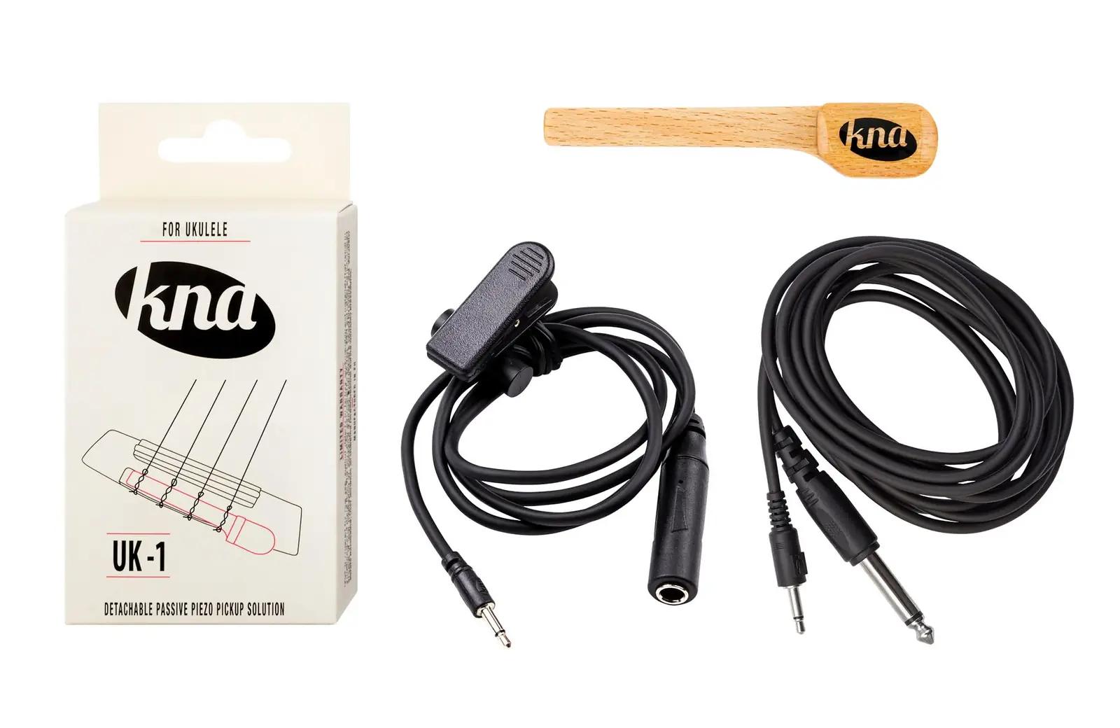 KNA ukulele piezo‑ripats naturaalsest plastikust — täpne heli – pilt 8