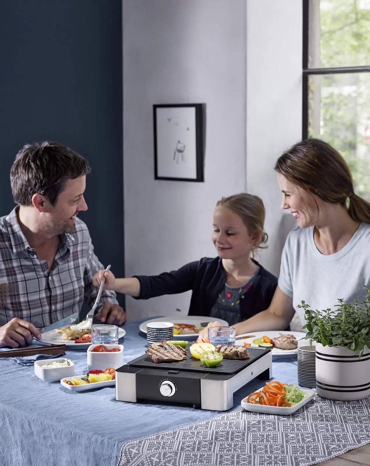 WMF Lono lauagrill — kompaktne aluminiumgrill koduseks – lisavaade