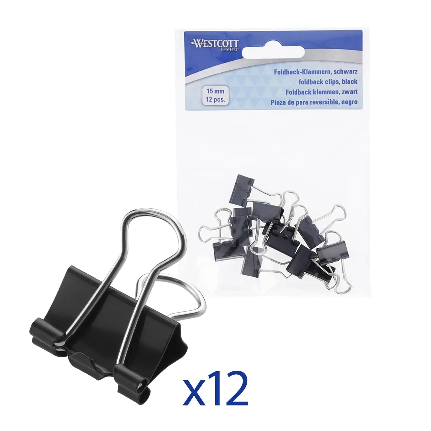 Westcott metallklemmid 15 mm – vastupidav ja mitmekesine kasu – detailne vaade