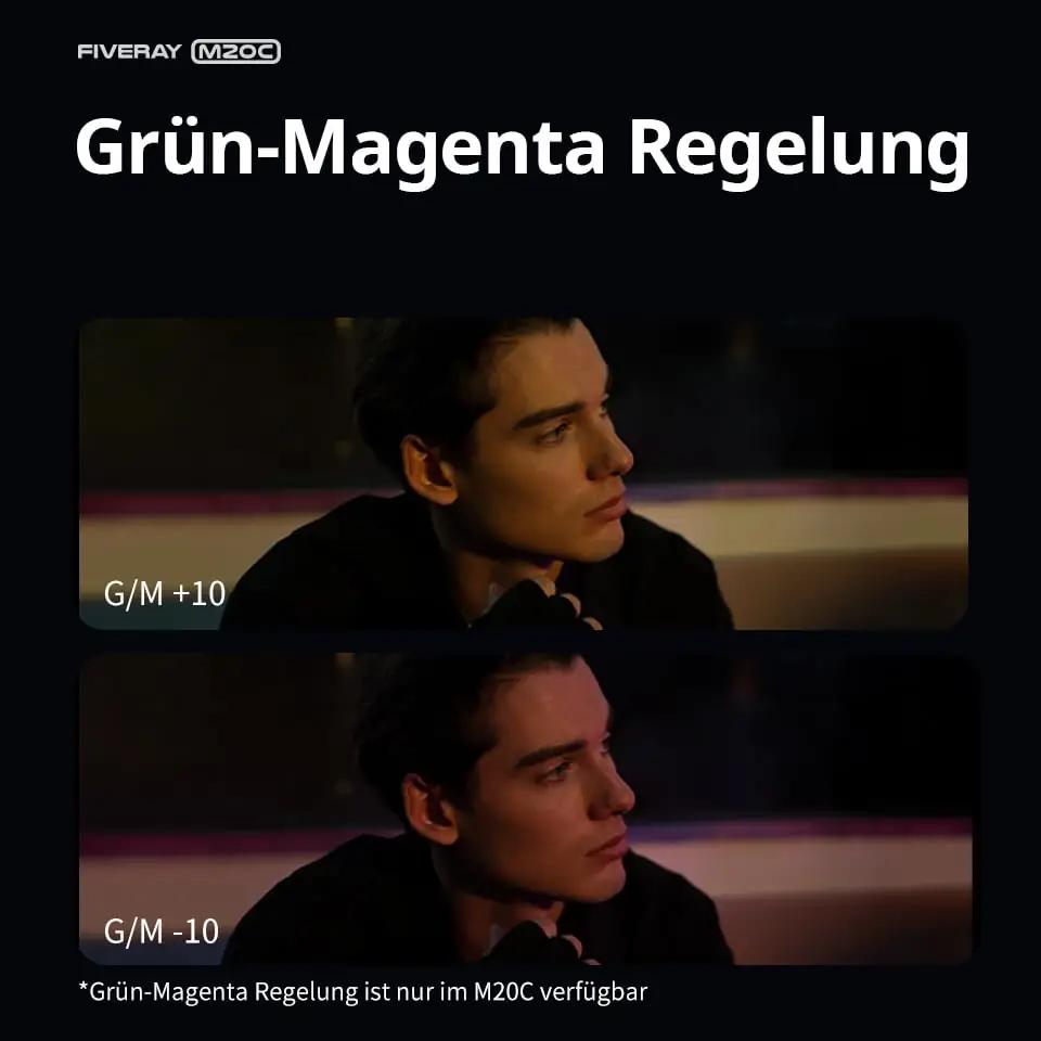 ZHIYUN M20C RGB videolamp — kompaktne magnetiline valguslahendus – pilt 7