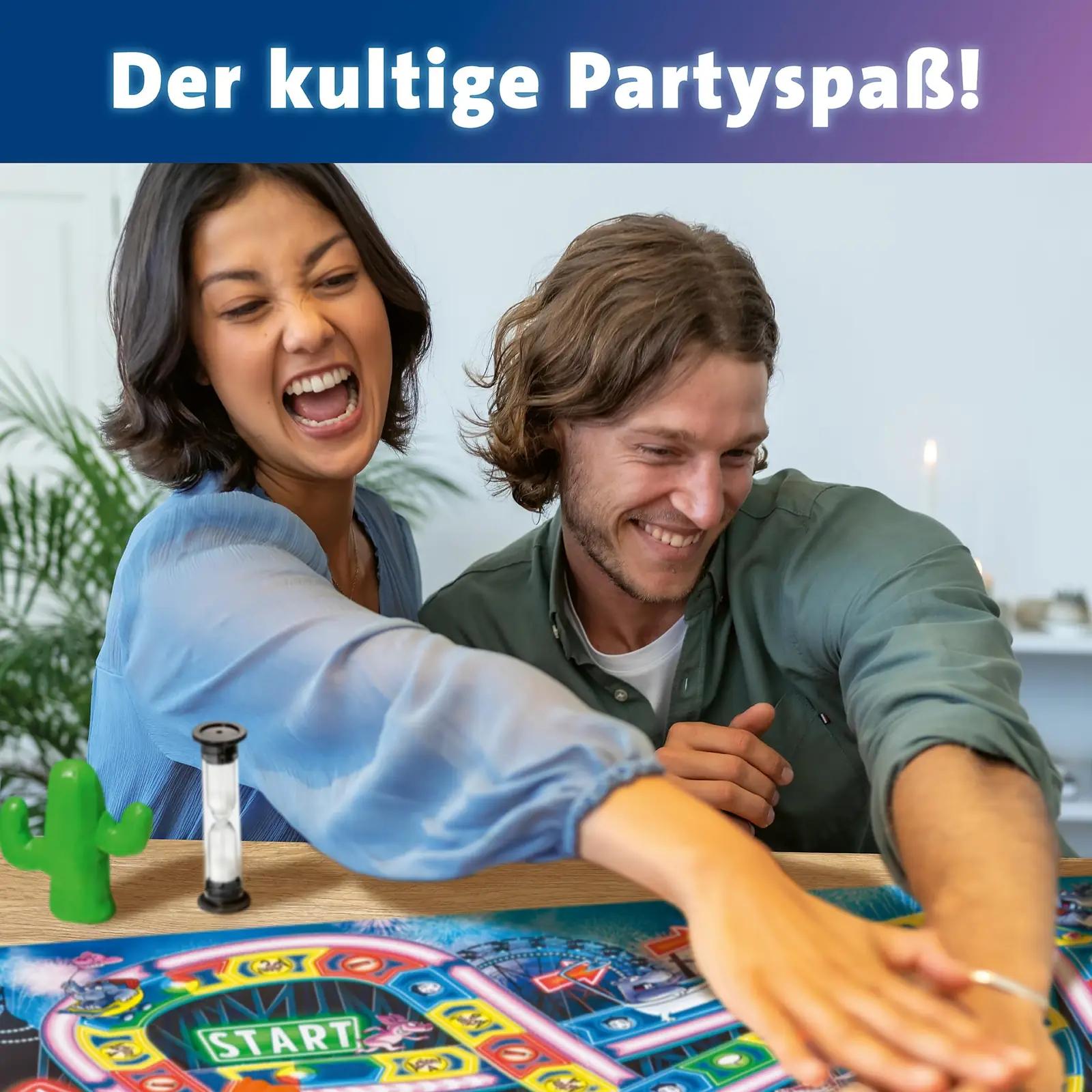 Ravensburger lauamäng – lõbus perekonna nilpferd-ralli (26772) – pakend ja tarvikud