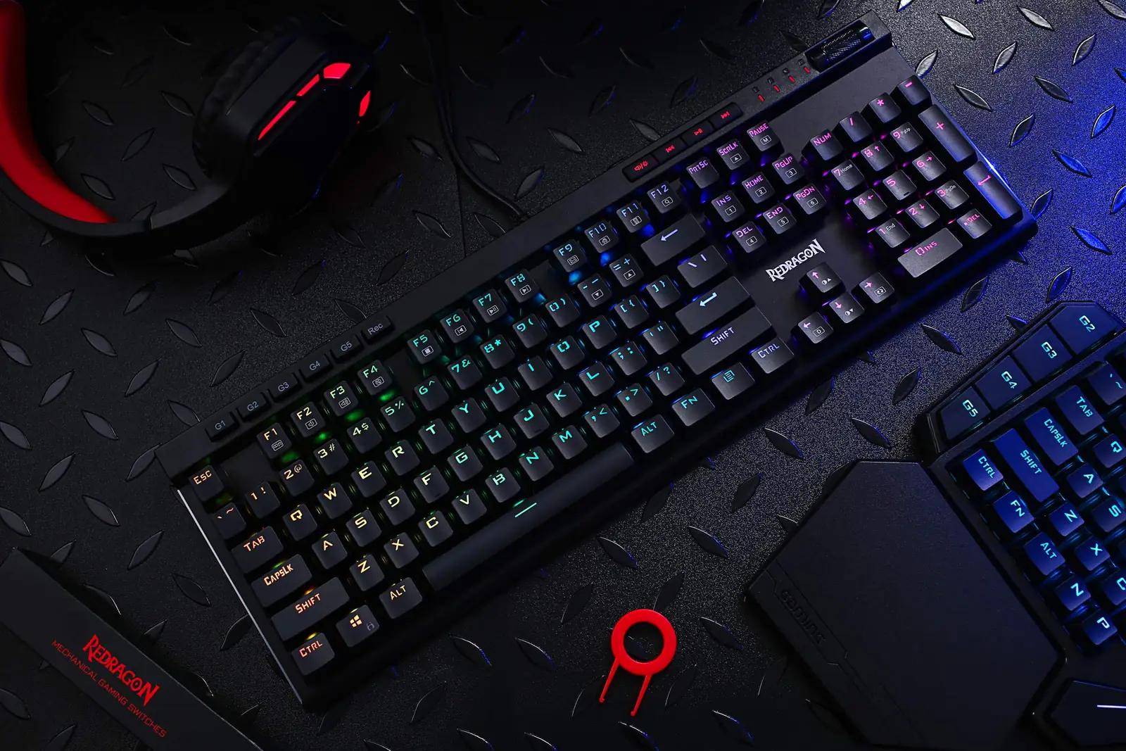 Redragon mehhaaniline mänguklaviatuur K580 – pilt 9