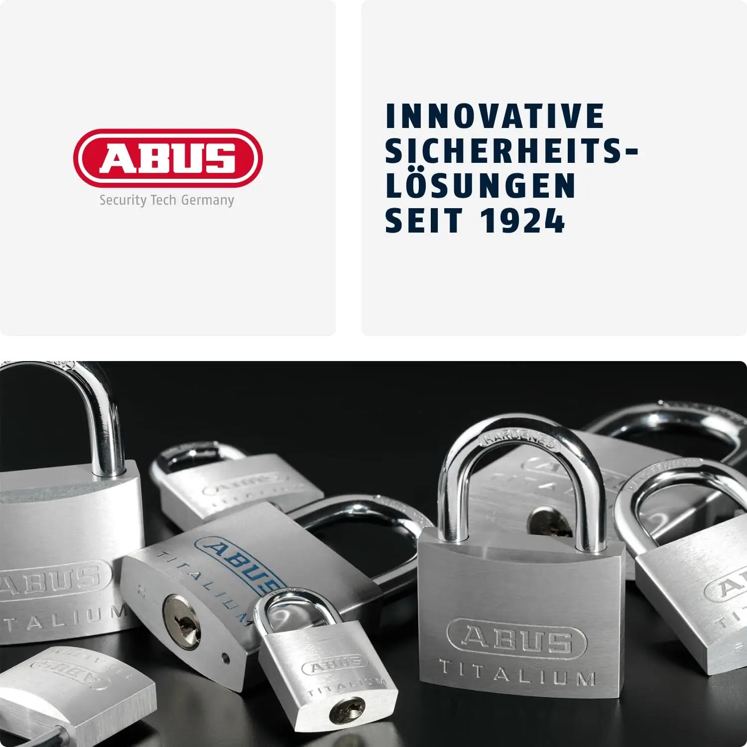 ABUS Titalium 4-osaline kaitsev ripats charm — kergest – pilt 7