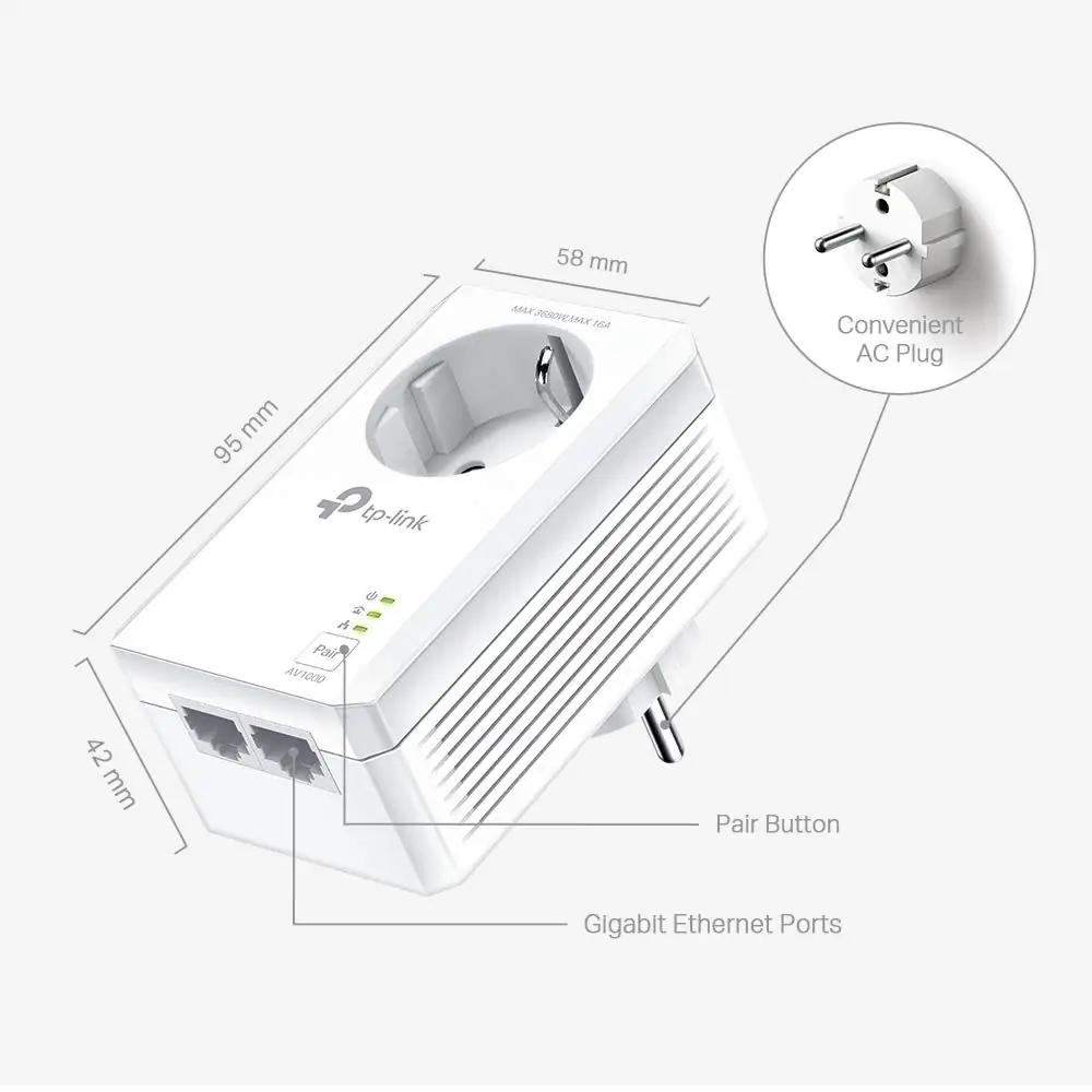 TP-Link Powerline-adapter komplekt — stabiilne koduvõrk ja – detailne vaade