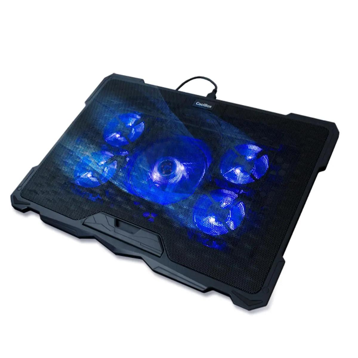 CoolBox jahutusalus sülerile — vaikne LED-ventilaatoritega – pilt 6