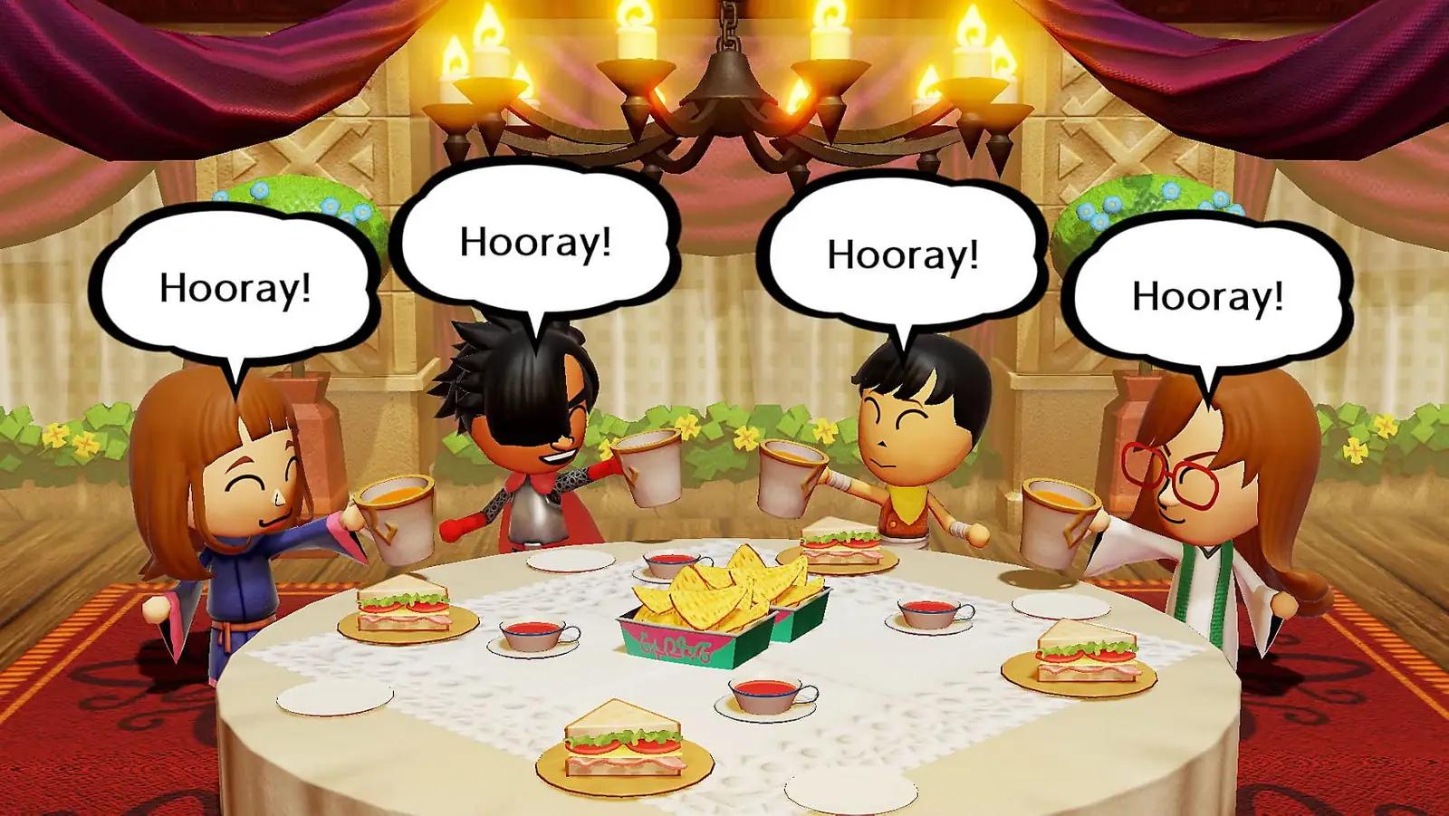 Nintendo Miitopia Switch – lõbus seikluspere mäng kingituseks – pakend ja tarvikud