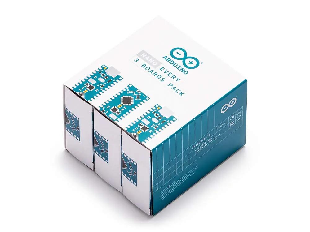 Arduino kompaktne Nano Every 3-komplekt — ideaalne