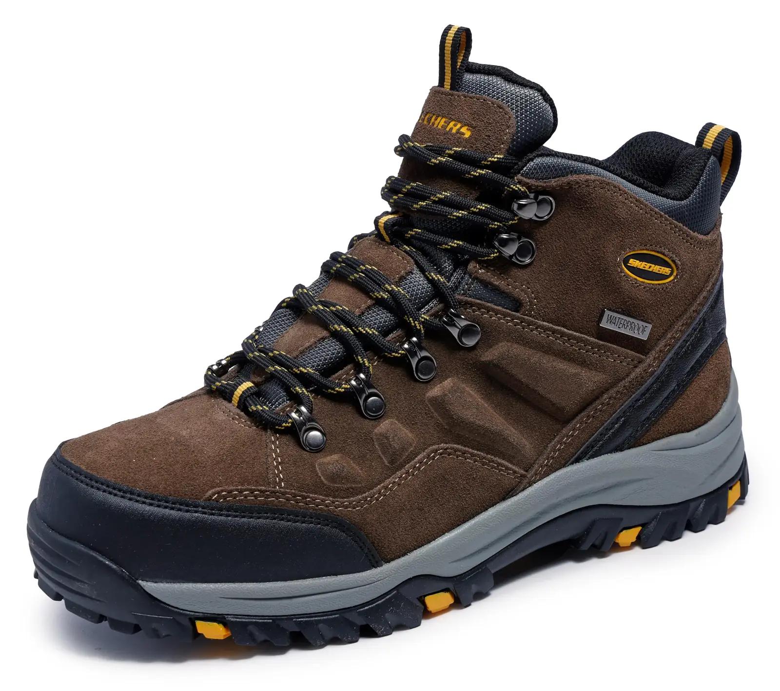 Skechers nahast matkasaapad — vastupidav ja mugav valik