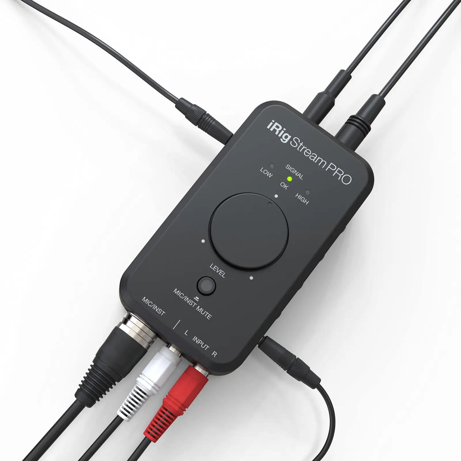 IK Multimedia audio-liides stuudioks ja voogedastuseks — – pakend ja tarvikud
