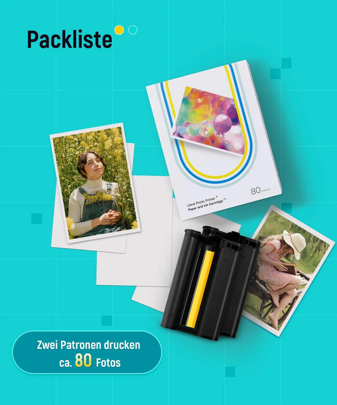Liene fotopaber SD21-80 — vastupidav 4×6″ komplekt kinkimiseks – pilt 6