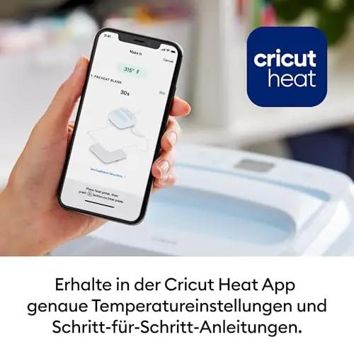 Cricut EasyPress 3 sinine alumiiniumraamiga kuumpress 22,5×22,5 – kasutusnäide