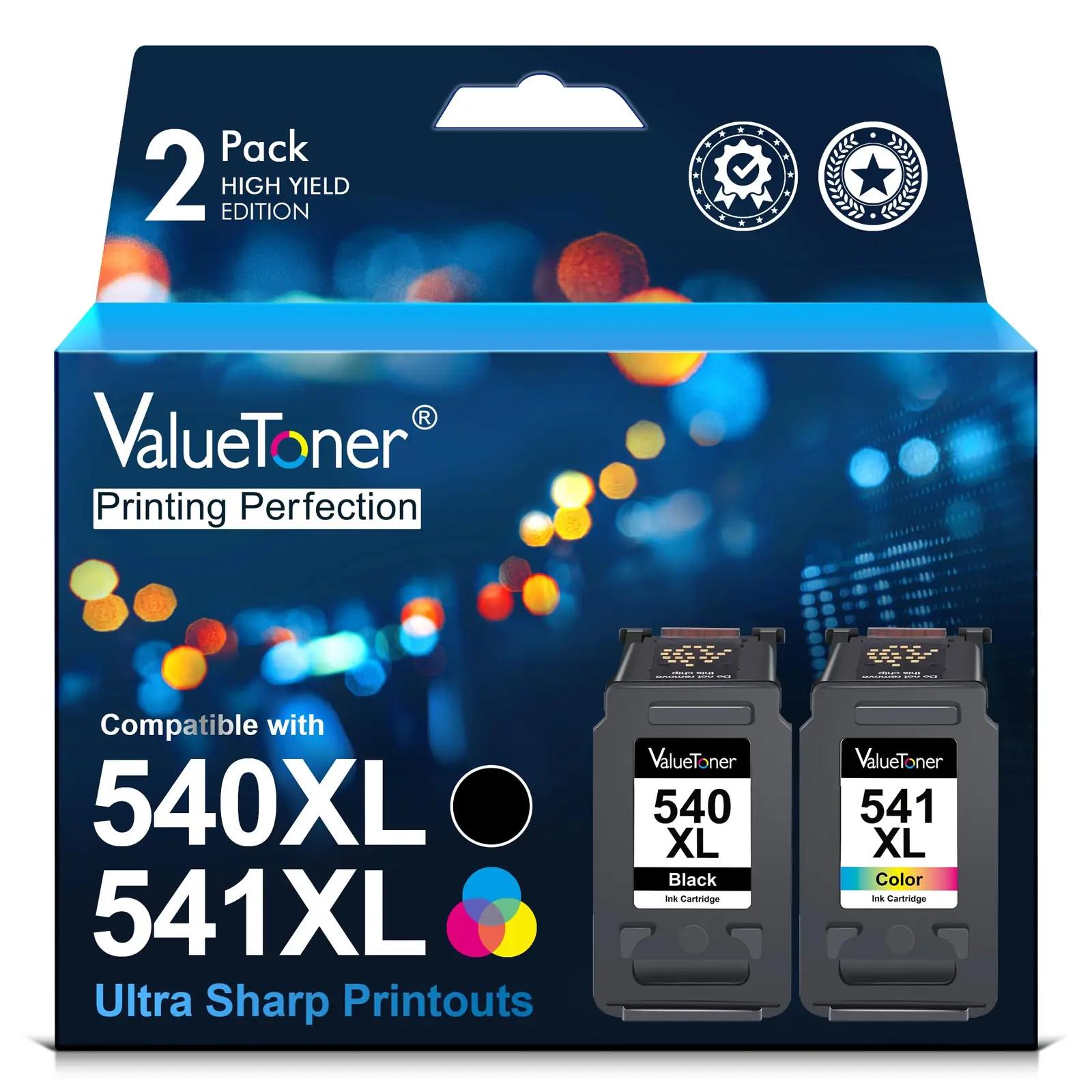Valuetoner tintkassetid Canonile – kahevärviline multipakk