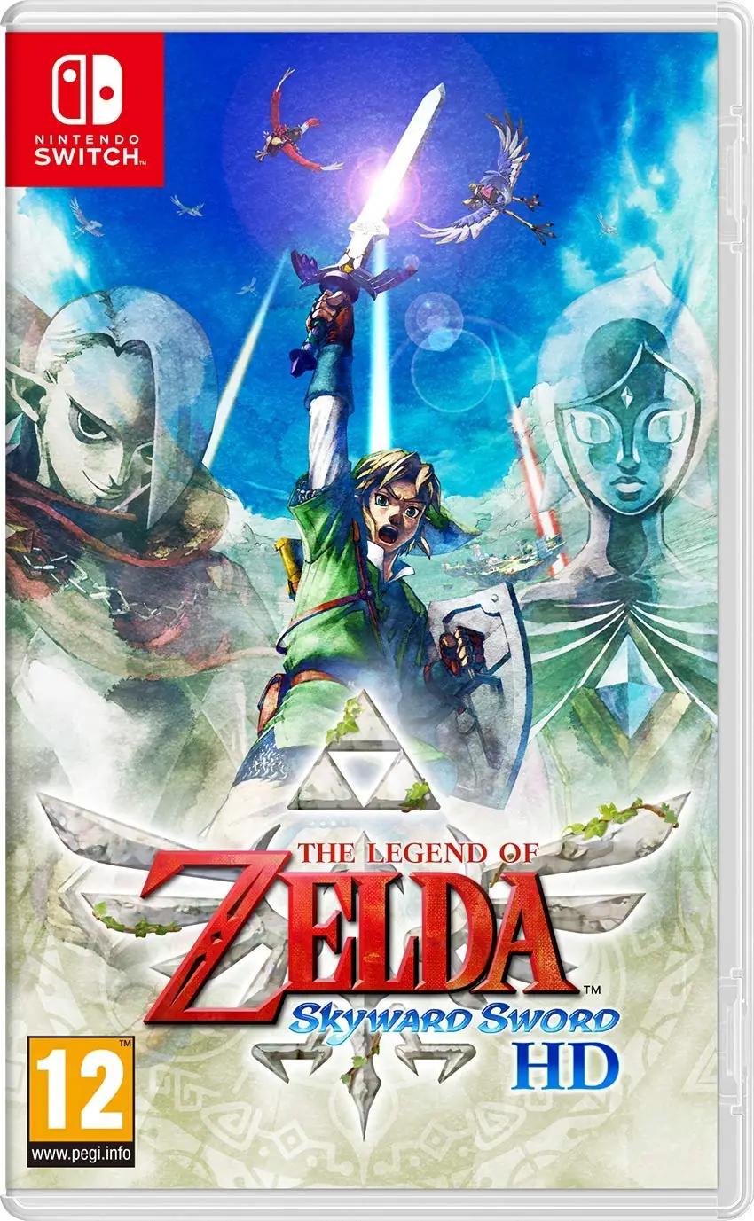 Nintendo Switch mäng: Zelda Skyward Sword HD — klassikaline