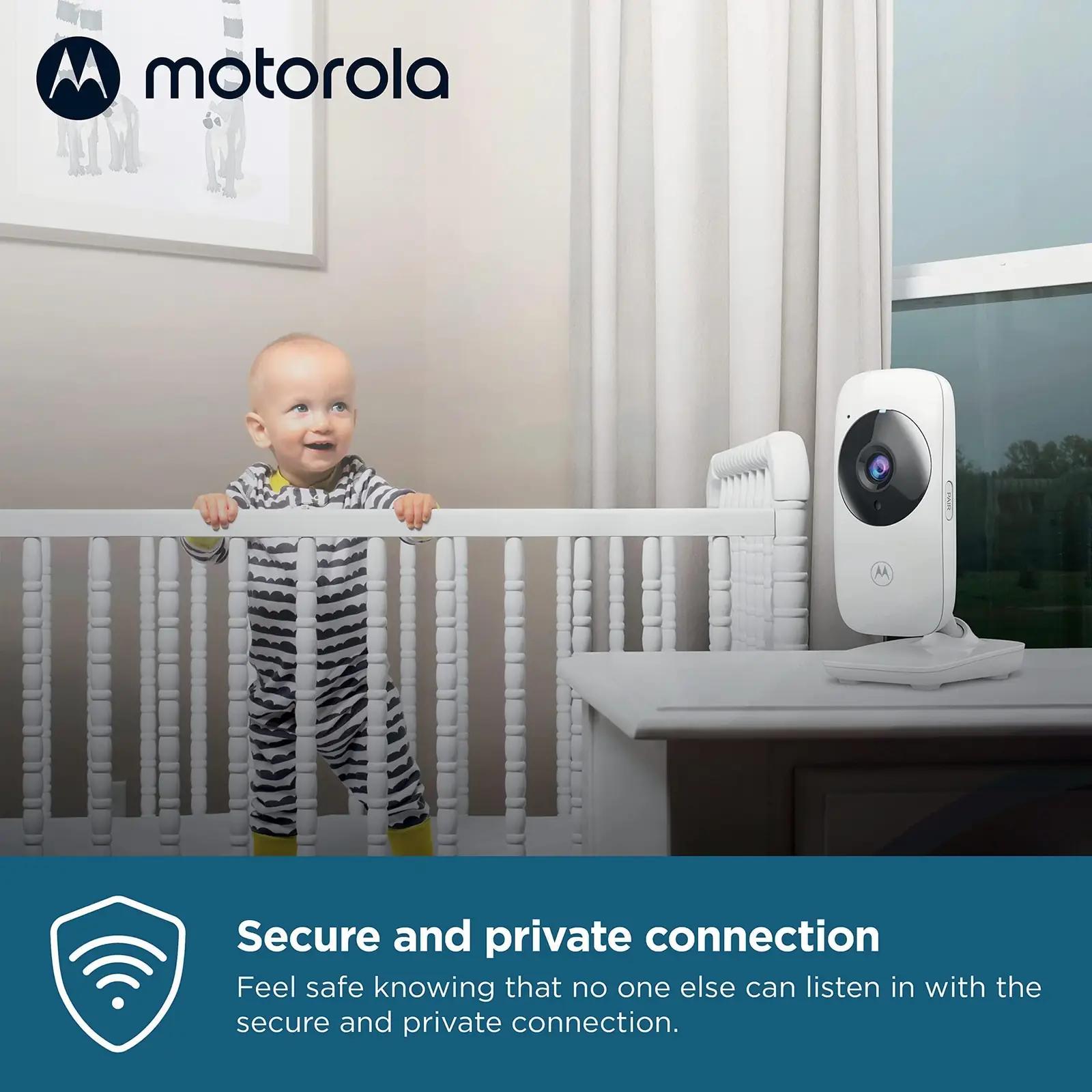 Motorola Nursery: vastupidav beebimonitor kaameraga — turvaline – pilt 6