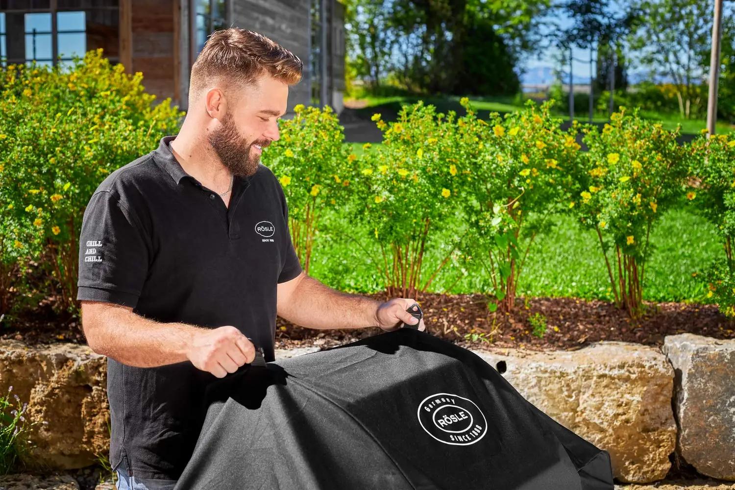 RÖSLE ilmastikukindel kaittekate BBQ-Stationile VIDERO G4 – lisavaade