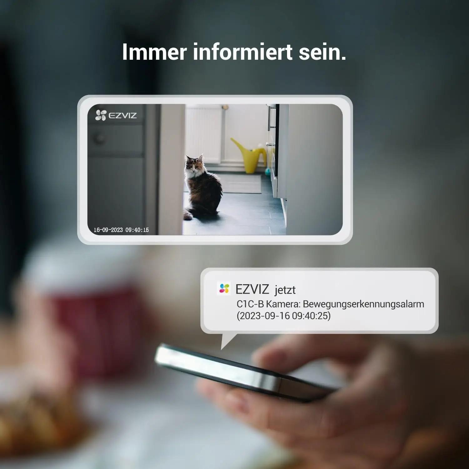 EZVIZ siseruumide 1080p turvakaamera komplekt — magnetjalad – lisavaade