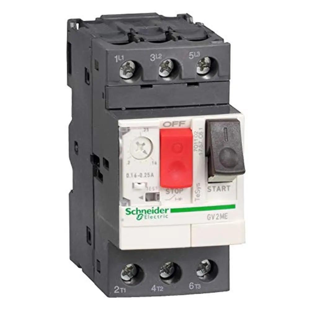Schneider Electric metallist mootori kaitselüliti – pakend ja tarvikud