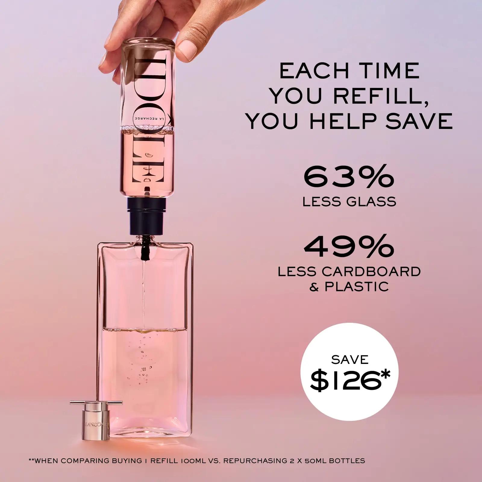 Lancôme Idôle 50 ml – elegantne ja täidlane parfüüm naisele – kasutusnäide