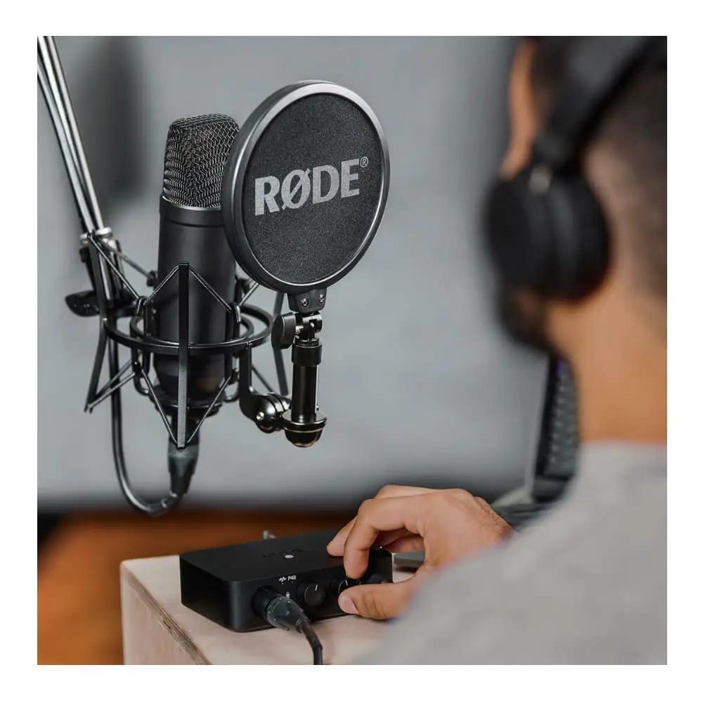 RØDE kvaliteetne USB-audio liides stuudioks ja streaminguks – kasutusnäide