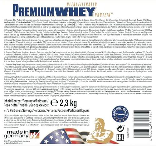 Weider valgujahu 2,3 kg – maitsev post-workout toode – pilt 9