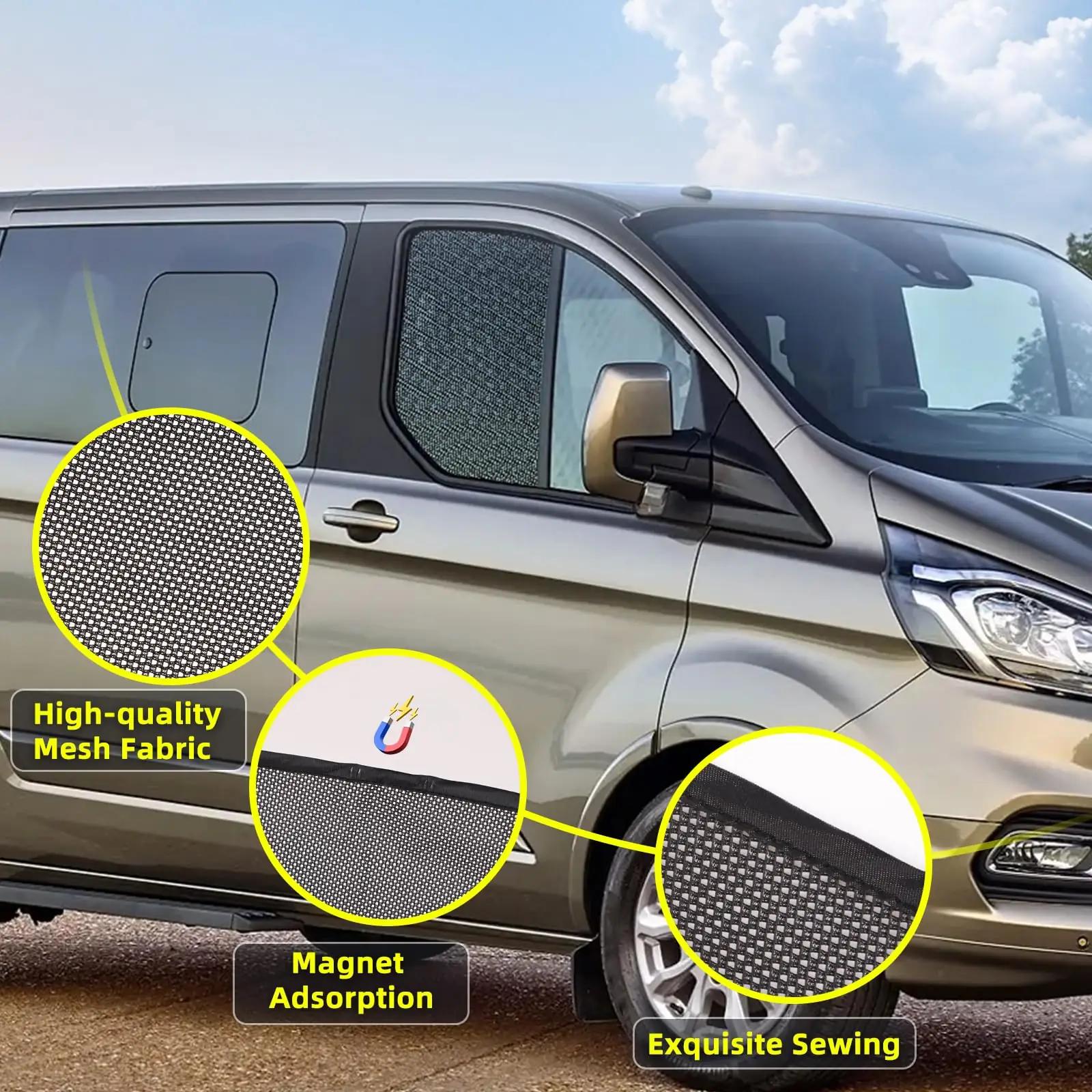 ZATOOTO päikesesirm ja magnetvõrk Ford Transit Customile – kasutusnäide
