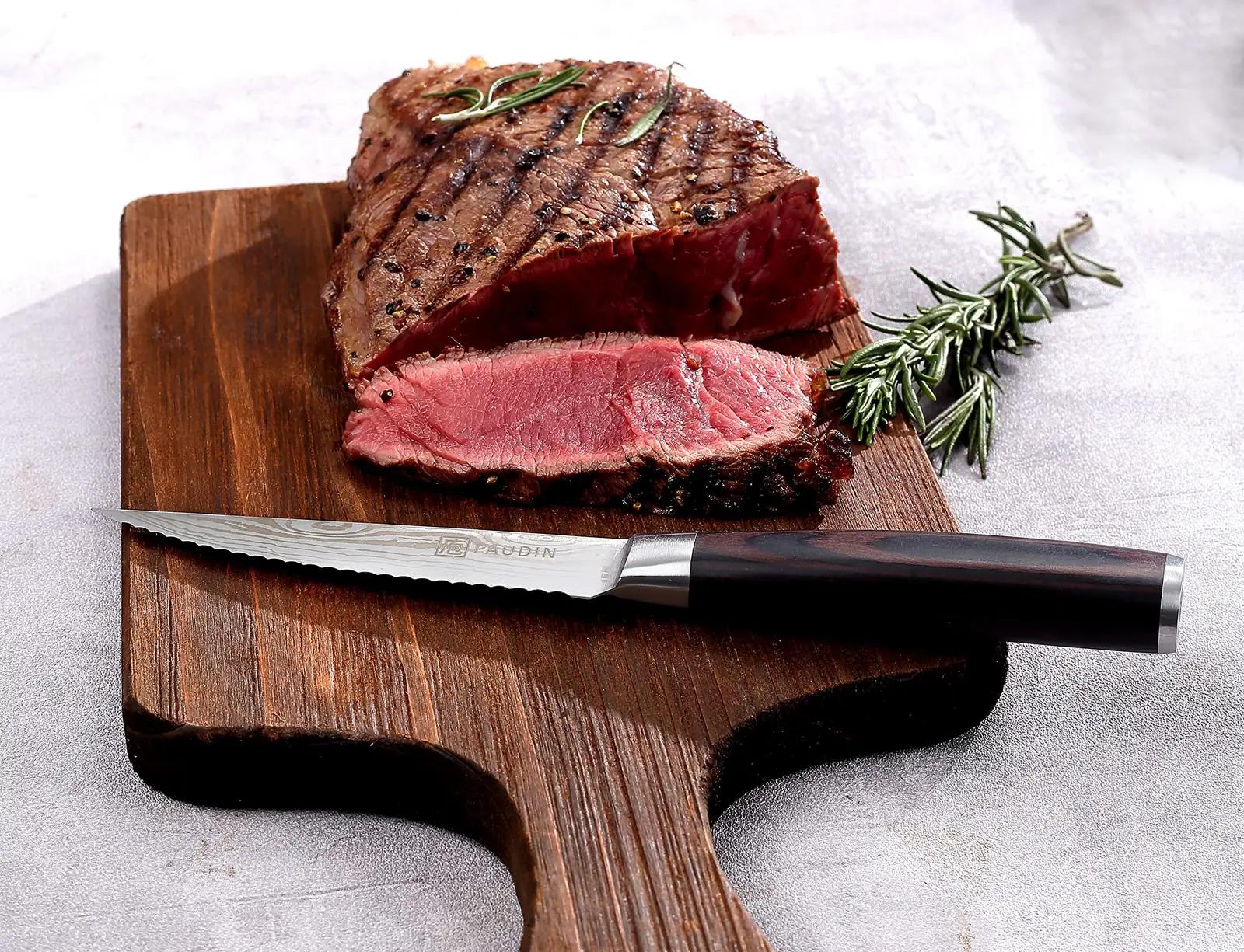 PAUDIN roostevabast terasest 8-osaline steak-nugade komplekt – pilt 8